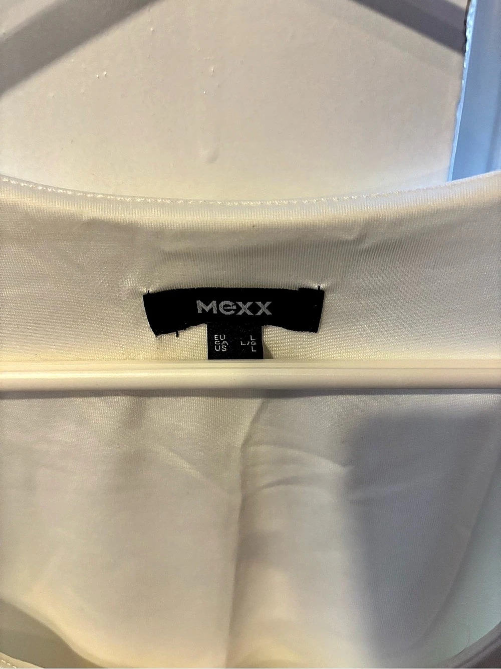Mexx Short Sleeve Bodysuit in Cream Size XS - Picture 3 of 3